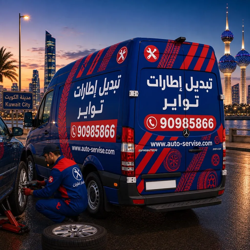 كراج تبديل تواير الكويت